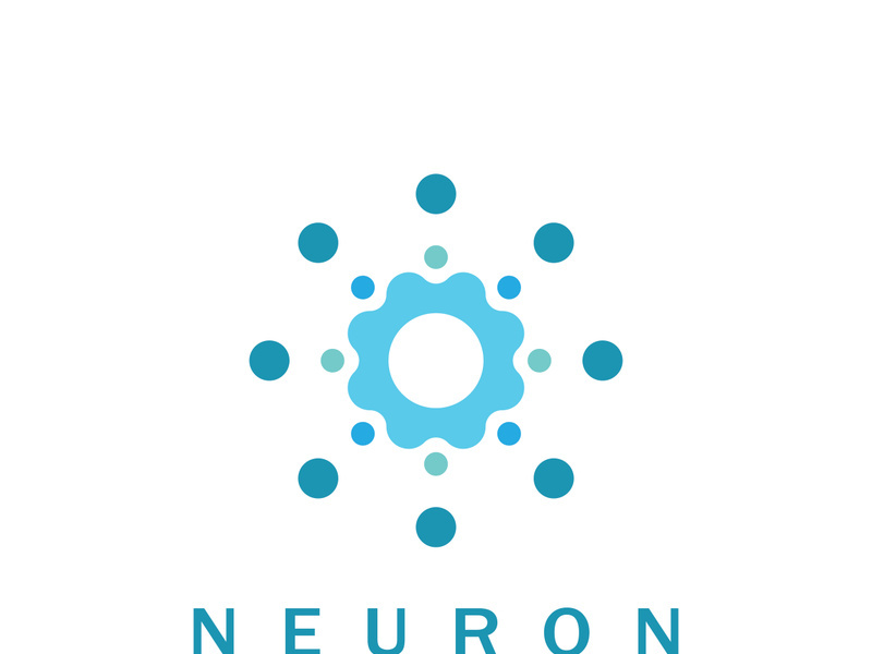 Neuron logo or nerve cell logo design,molecule logo illustration template icon with vector concept graphic; technology; medicine; icon; cell; medical; design; science; concept; brain; template; vector; nerve; illustration; human; biology; logo; health; sign; neuron; element; mind; modern; neurology; symbol; idea; structure; abstract; shape; anatomy; company; business; system; background; isolated; information; education; molecule; nervous; synapse; intelligence; axon; receptor; neurons; biological; digital; network; micro; think; smart