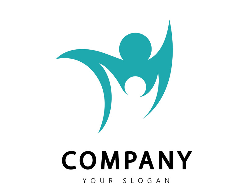 Health people life logo sign vector  illustration