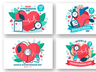 12 World Hypertension Day Illustration