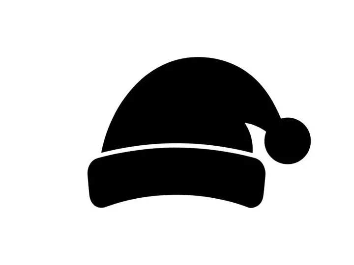 Festive Santa Hat for Christmas Celebrations and Holiday Decor