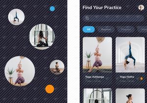 HeYo - Healthy with Yoga Design App UI Kit