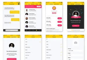 BearHunt Dating Mobile UI Kit