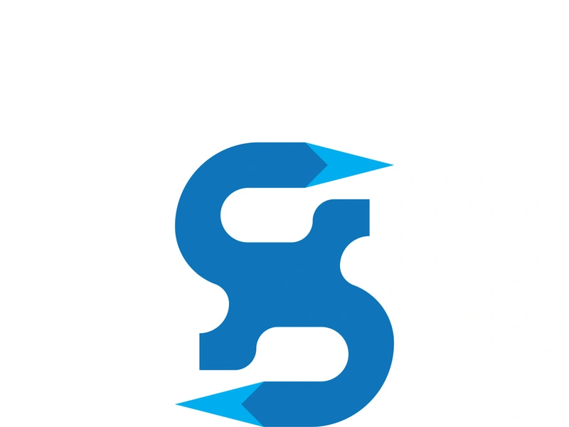 Business corporate S letter logo design vector