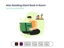 Exam preparation by boy