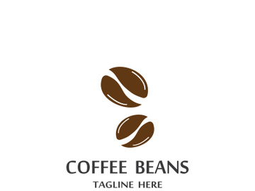 Premium coffee bean logo design. preview picture