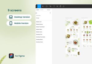 Restaurant Delivery website_UI Design