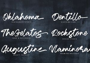 Ramez - Textured Brush Font