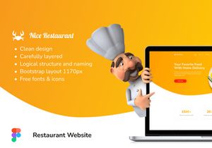Design template Nice restaurant