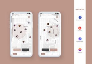 Hoomie Roommate Finder Mobile App UI Kit