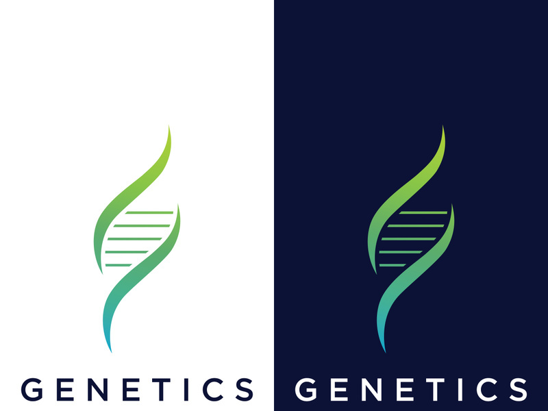 DNA element logo. Bio tech, DNA people, bio DNA, spiral DNA. Logo can be for science, pharmacy and medical.