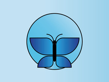 Butterfly logo design