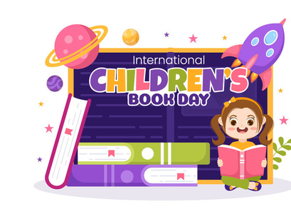15 International Children's Book Day Illustration