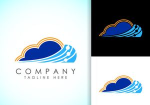 Creative cloud computing vector logo design template. Cloud  logo for your corporate business.