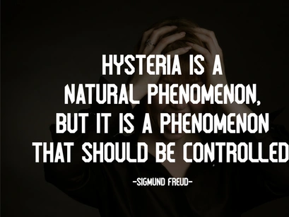 Hysteria - Condensed Sans Serif