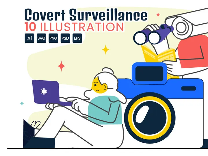10 Covert Surveillance Illustration