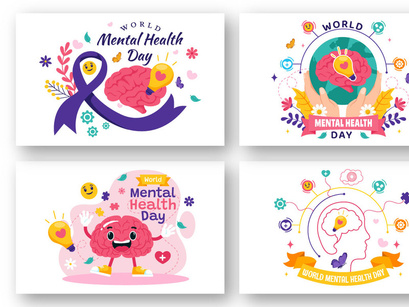 13 World Mental Health Day Illustration