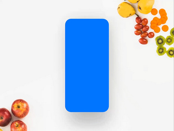 Launcher animation for Grocery shopping app preview picture