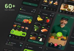 Groceria - Grocery App UI Kit with AI Grocery Planner
