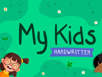 My Kids Handwritten Font preview picture