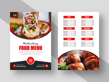 Food Menu Template Design Ver-3 preview picture