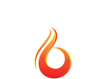 Fire flame vector illustration design preview picture