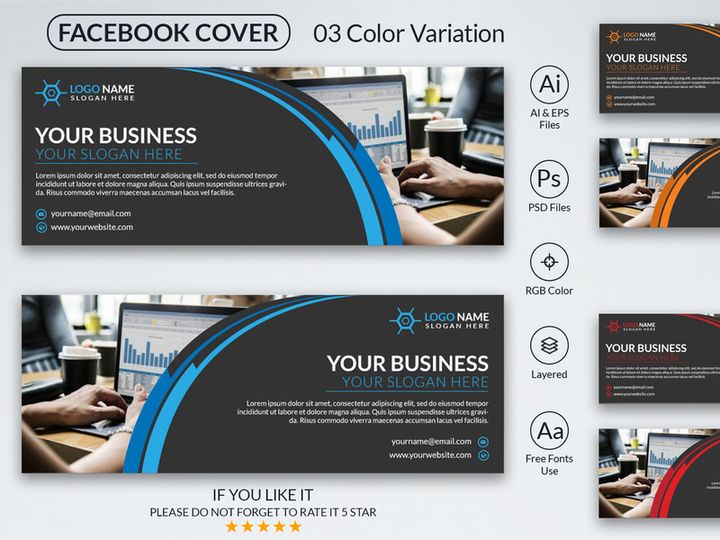 Creative Facebook Cover Design Template