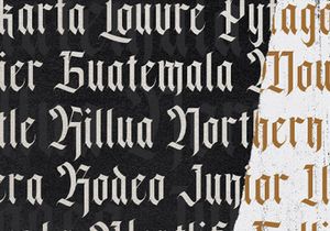 Agise Rujdi - Blackletter Decorative Font