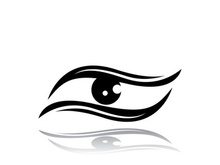 Branding Identity Corporate Eye Care vector logo design