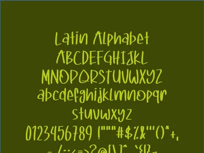 JESSYZZ – Modern Casual Handwritten Font - (OTF-TTF)