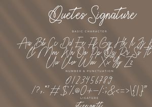 Quetes Signature