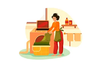 House Cleaning Illustrations
