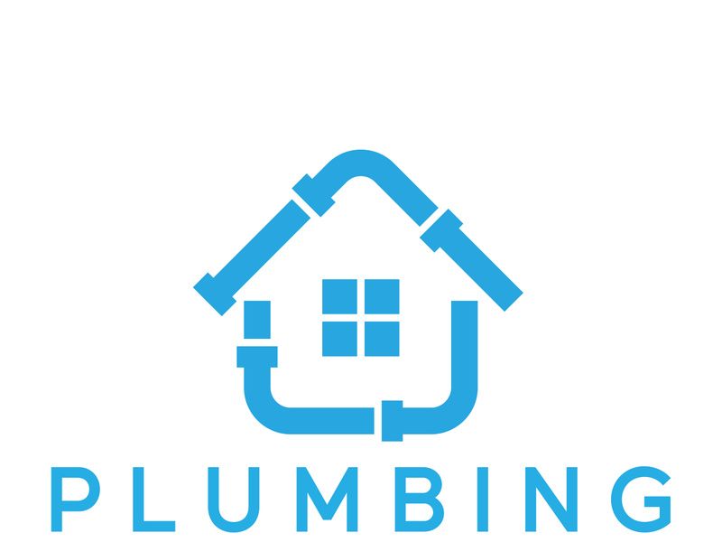 Plumbing logo vector design template. water pipe logo design.Leaking water logotype,Design Concept, Creative Symbol, Icon