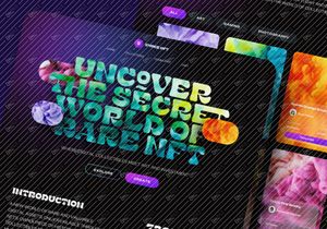 Smoke Rare NFT Landing Page
