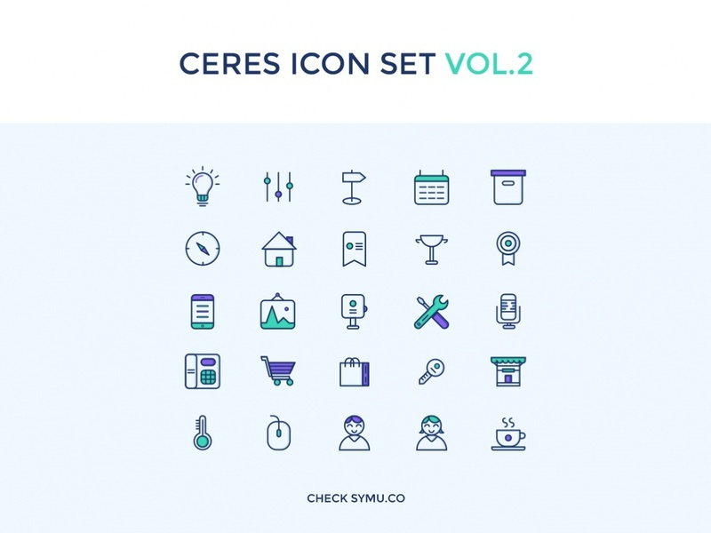 Ceres Icon Set Vol.2