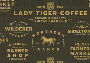 Reckfield Rough Font
