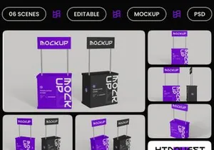 Trade Show Stand Mockup