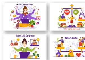 14 Work Life Balance Illustration