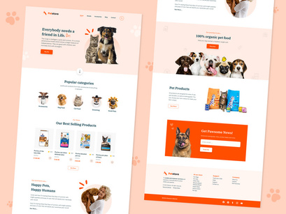 Pet Store Website