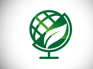 Earth logo design template. Globe icon sign symbol preview picture
