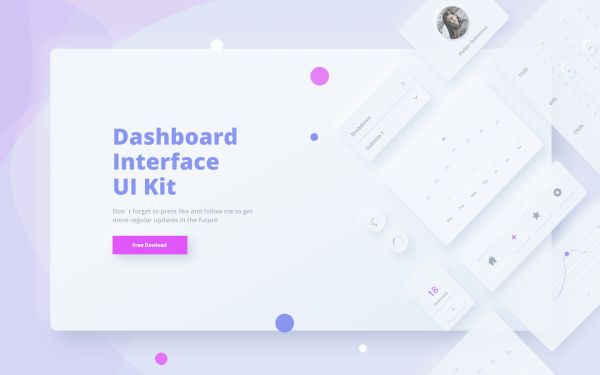 Free Dashboard UI Kit