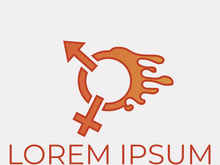 Gender logo design