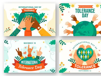 12 International Day for Tolerance Illustration