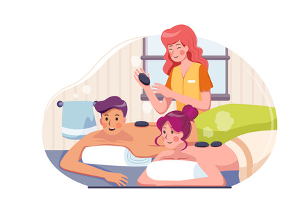 M202_Massage Service Illustrations