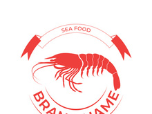 Vintage lobster logo