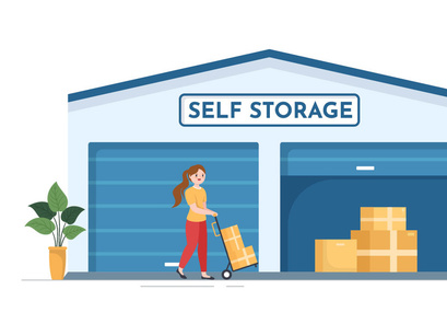 10 Self Storage Design Illustration