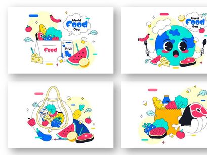 10 World Food Day Illustration