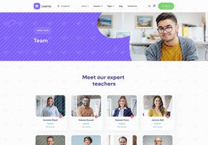 Learnio - LMS and Online Course Figma Template