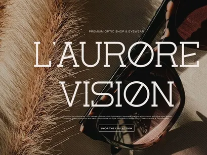 Corina Elegant | Modern Slab Serif