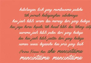 Bennington Glow - Brush Lettering Script