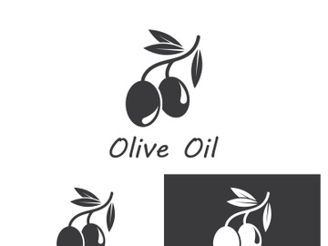 Olive fruit logo design. preview picture